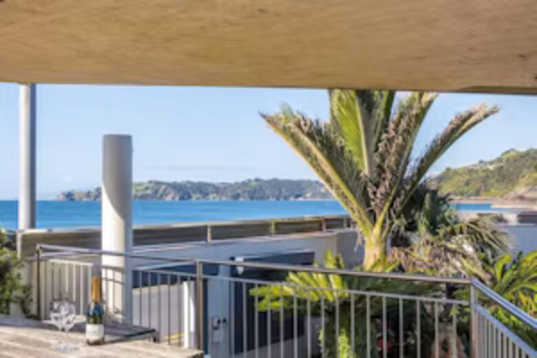 Waiheke Island Beachfront Home with Ocean Views and Private Spa - Waiheke Island, New Zealand
