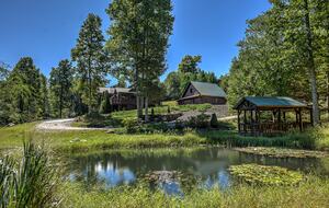 Year-Round Christmas Cabin in Blairsville with Private Hot Tub - Blairsville, Georgia
