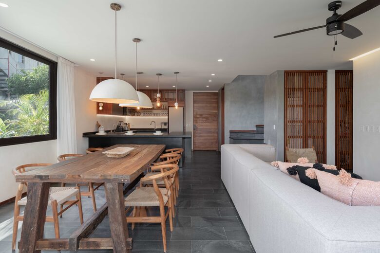 Contemporary Tropical Retreat in Tulum - Tulum, Mexico