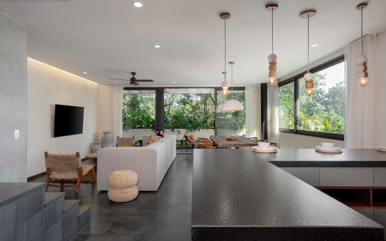 Contemporary Tropical Retreat in Tulum - Tulum, Mexico