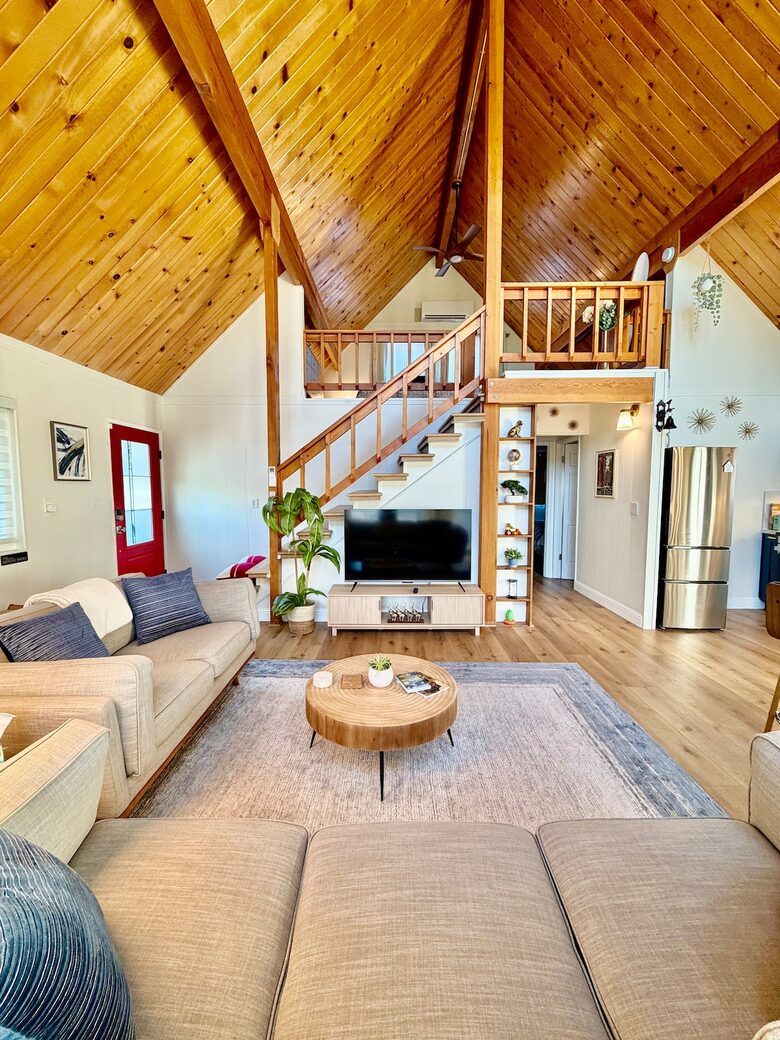 Modern A-Frame Chalet Near Yosemite with Private Deck - Groveland, California