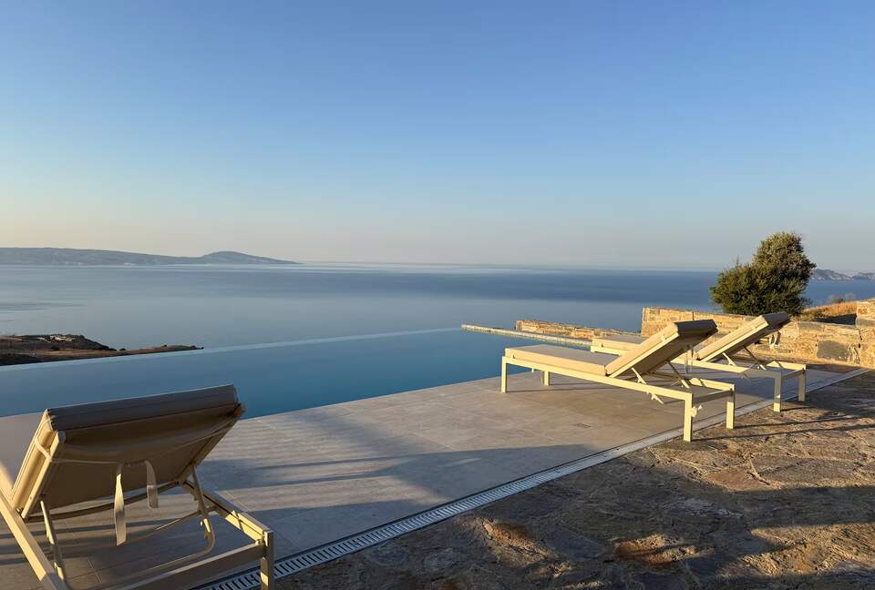 Traditional Stone Villa with Private Infinity Pool and Sea Views - Agia Galini, Melampes, Greece