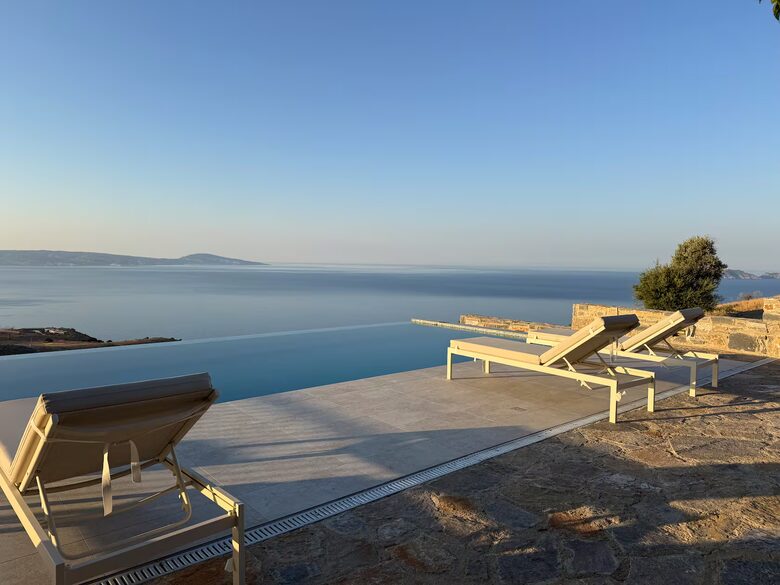 Traditional Stone Villa with Private Infinity Pool and Sea Views - Agia Galini, Melampes, Greece
