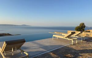 Traditional Stone Villa with Private Infinity Pool and Sea Views - Agia Galini, Melampes, Greece