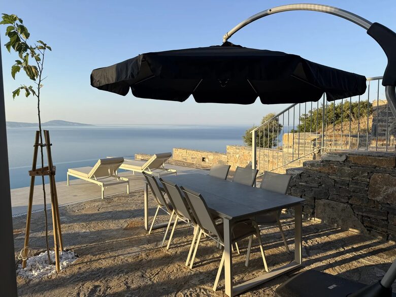 Traditional Stone Villa with Private Infinity Pool and Sea Views - Agia Galini, Melampes, Greece