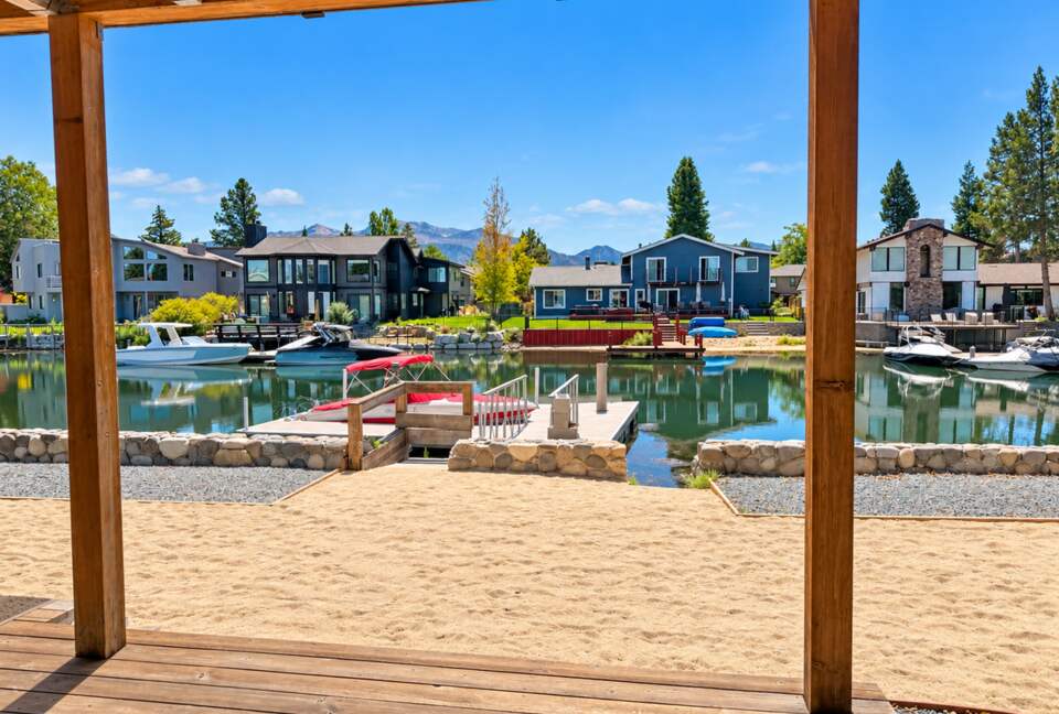 Tahoe Keys Waterfront Retreat with Private Dock - South Lake Tahoe, California
