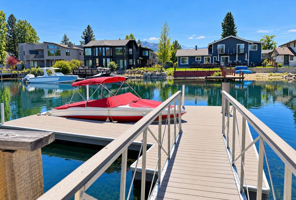 Tahoe Keys Waterfront Retreat with Private Dock - South Lake Tahoe, California