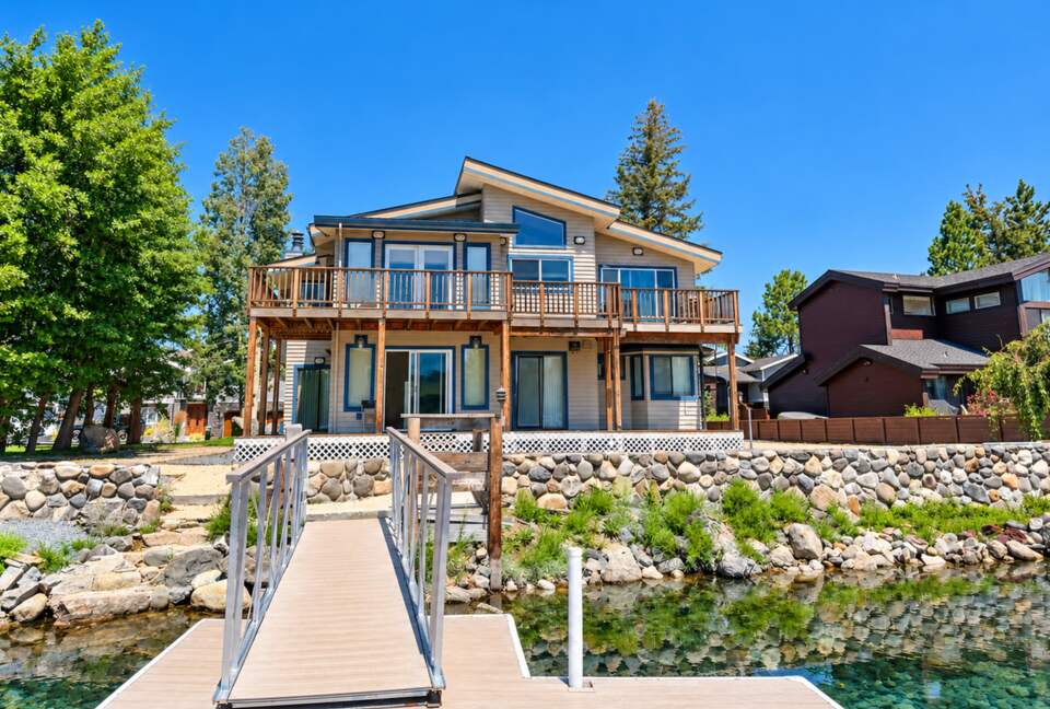 Tahoe Keys Waterfront Retreat with Private Dock - South Lake Tahoe, California