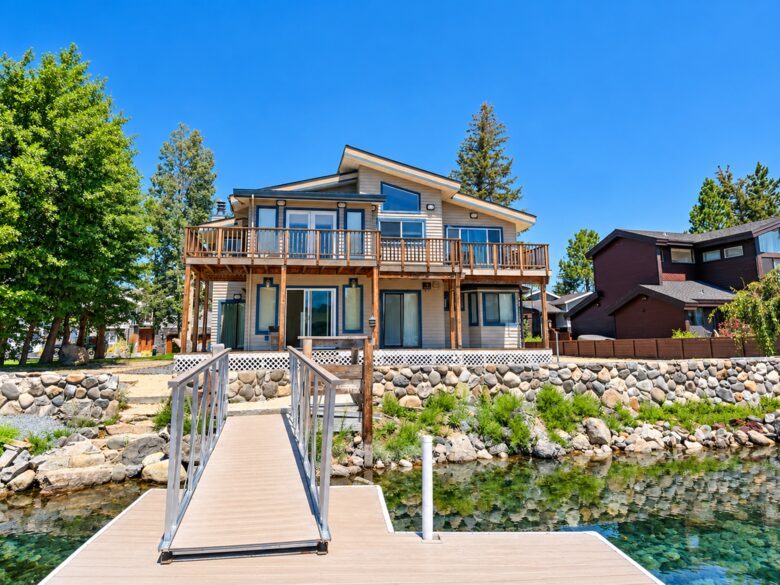 Tahoe Keys Waterfront Retreat with Private Dock - South Lake Tahoe, California