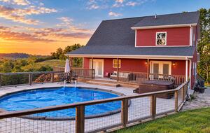 Greenup Countryside Retreat with Private Pool and Hot Tub - Greenup, Kentucky