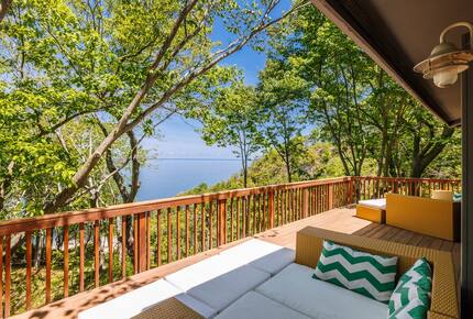 Secluded Long Island Sound Estate with Private Beach Path - Riverhead, New York