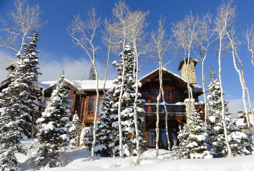 Front of our Deer Valley home