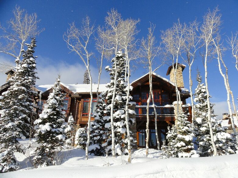Front of our Deer Valley home