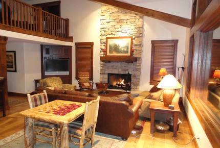 View of loft from great room