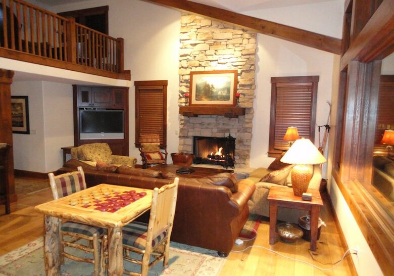 View of loft from great room
