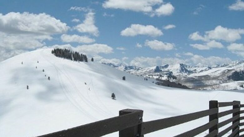 Beautiful Deer Valley landscape