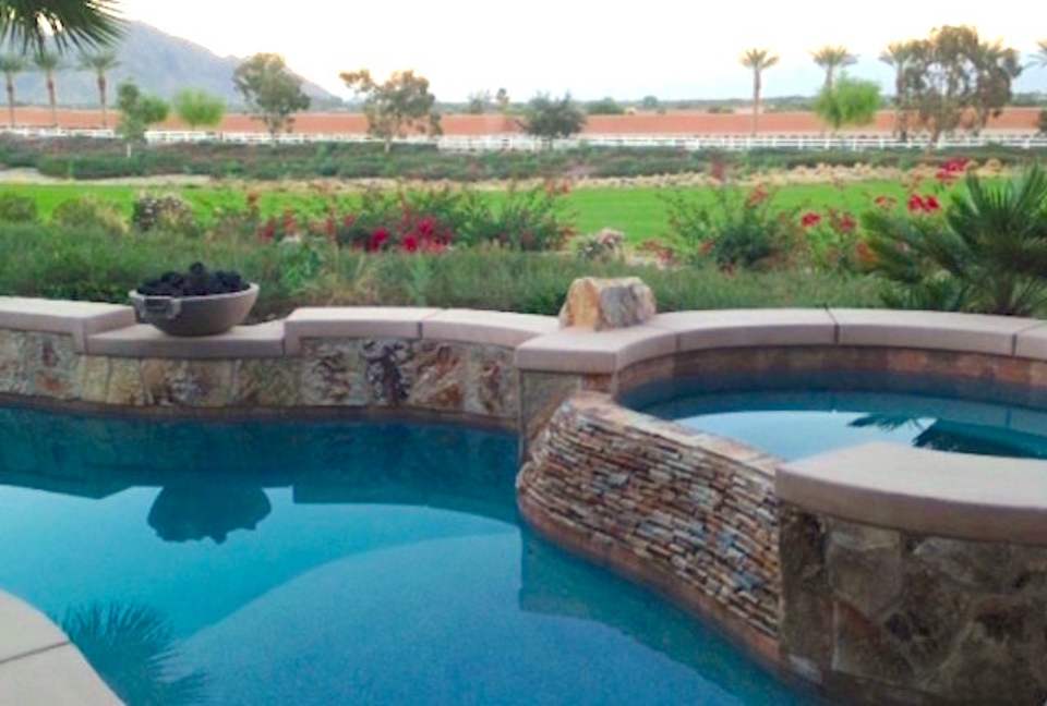 Backyard Pool and View