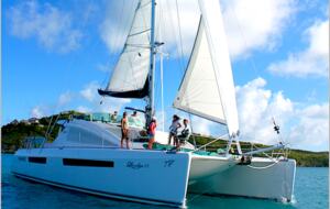 TradeWinds 70ft, 5 Cabin Crewed Catamaran Flagship Class- Guadeloupe - sailing vacation, Marina Bas du Fort, near Pointe à Pitre, Guadeloupe - Guadeloupe, Guadeloupe