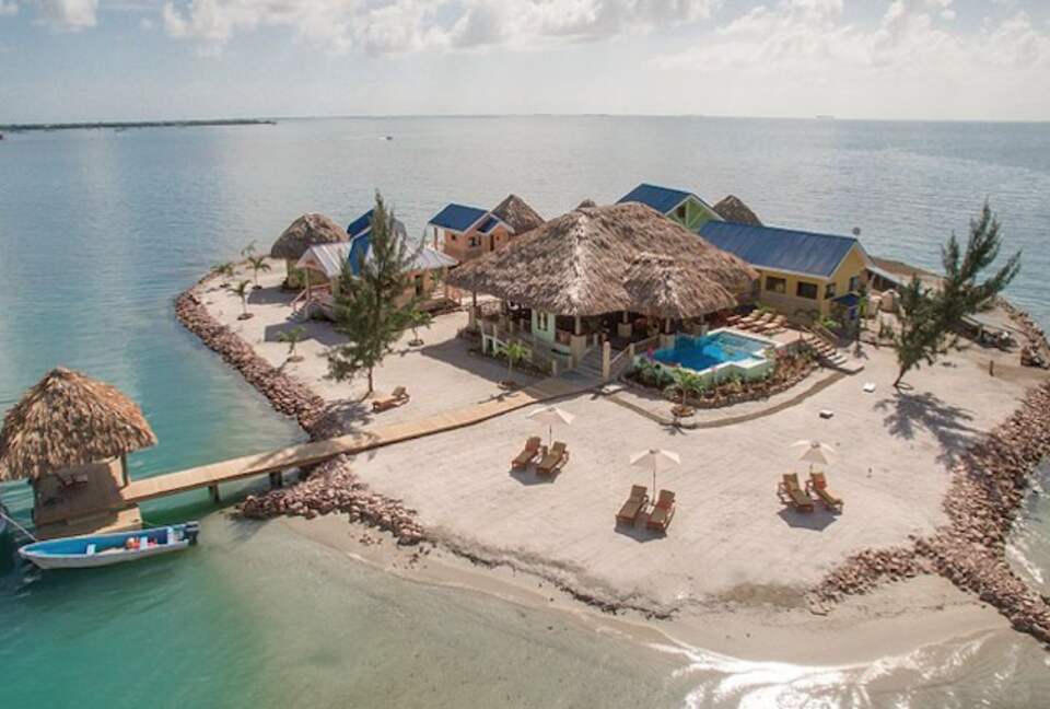 Private Island of Little Harvest Caye - Placencia Belize, Belize