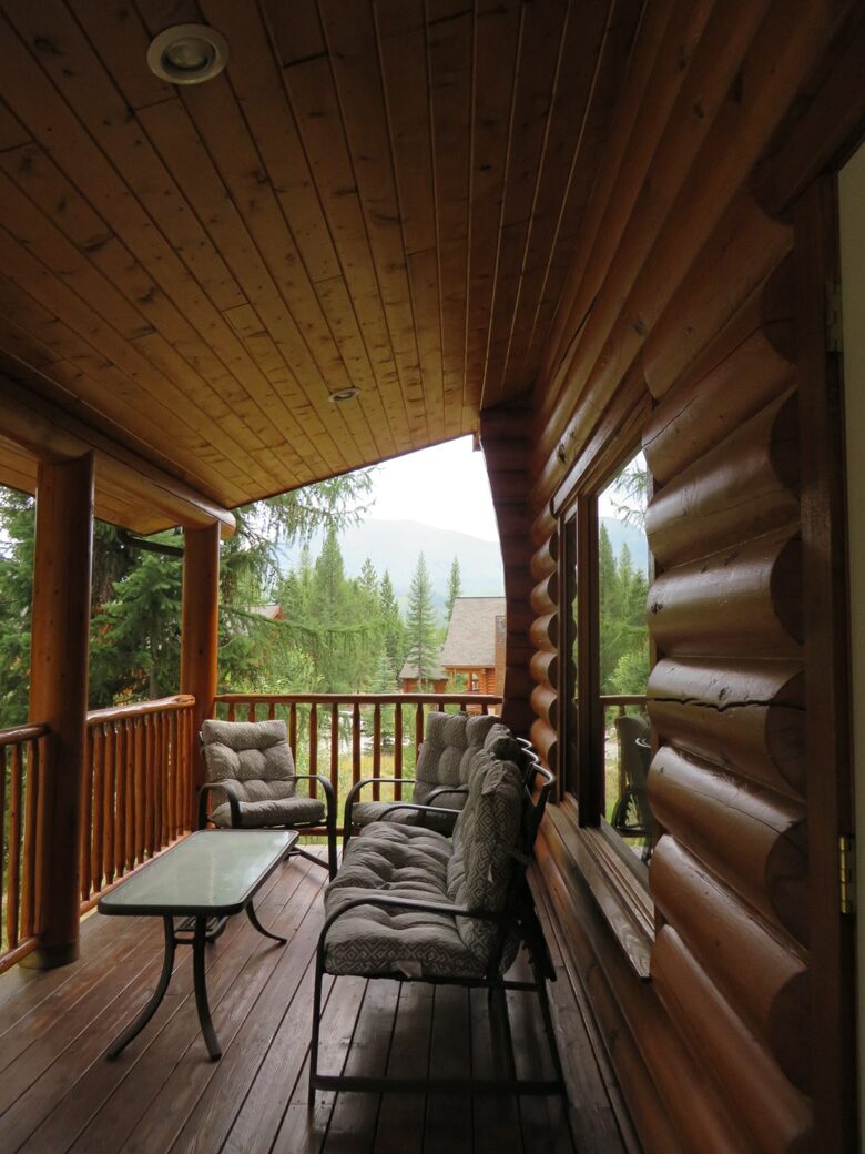 View from the front porch