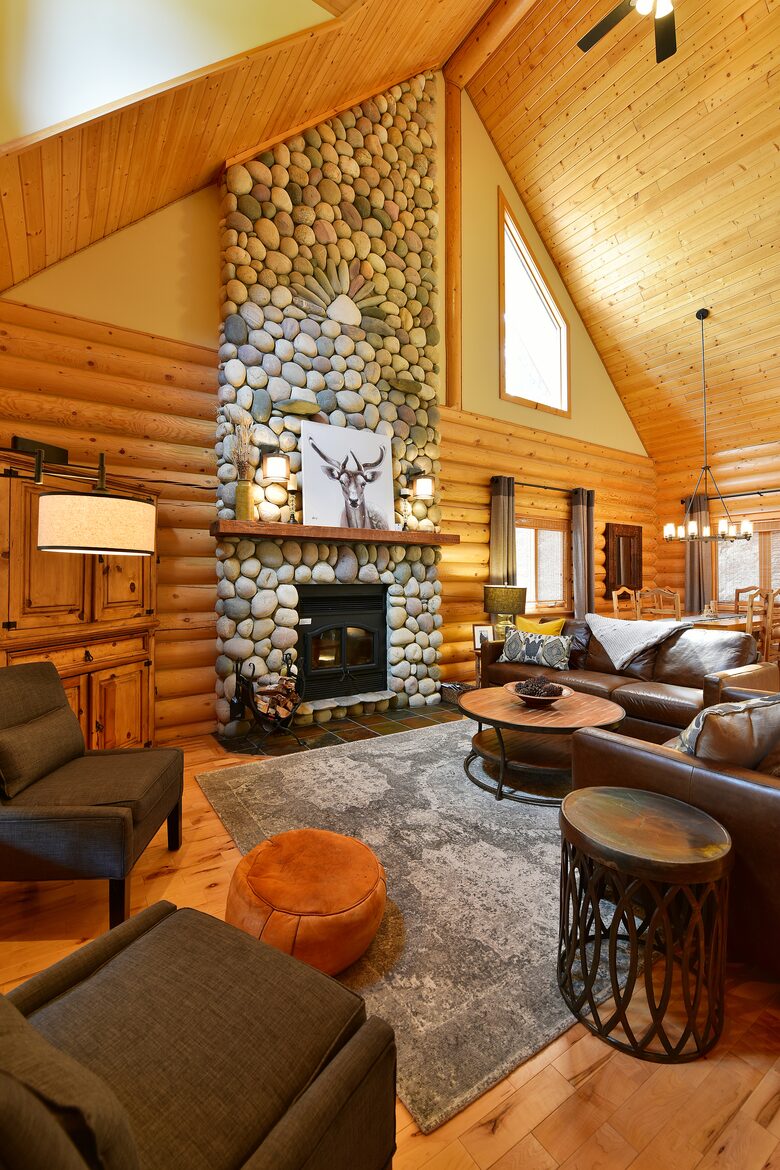 Living and dining area