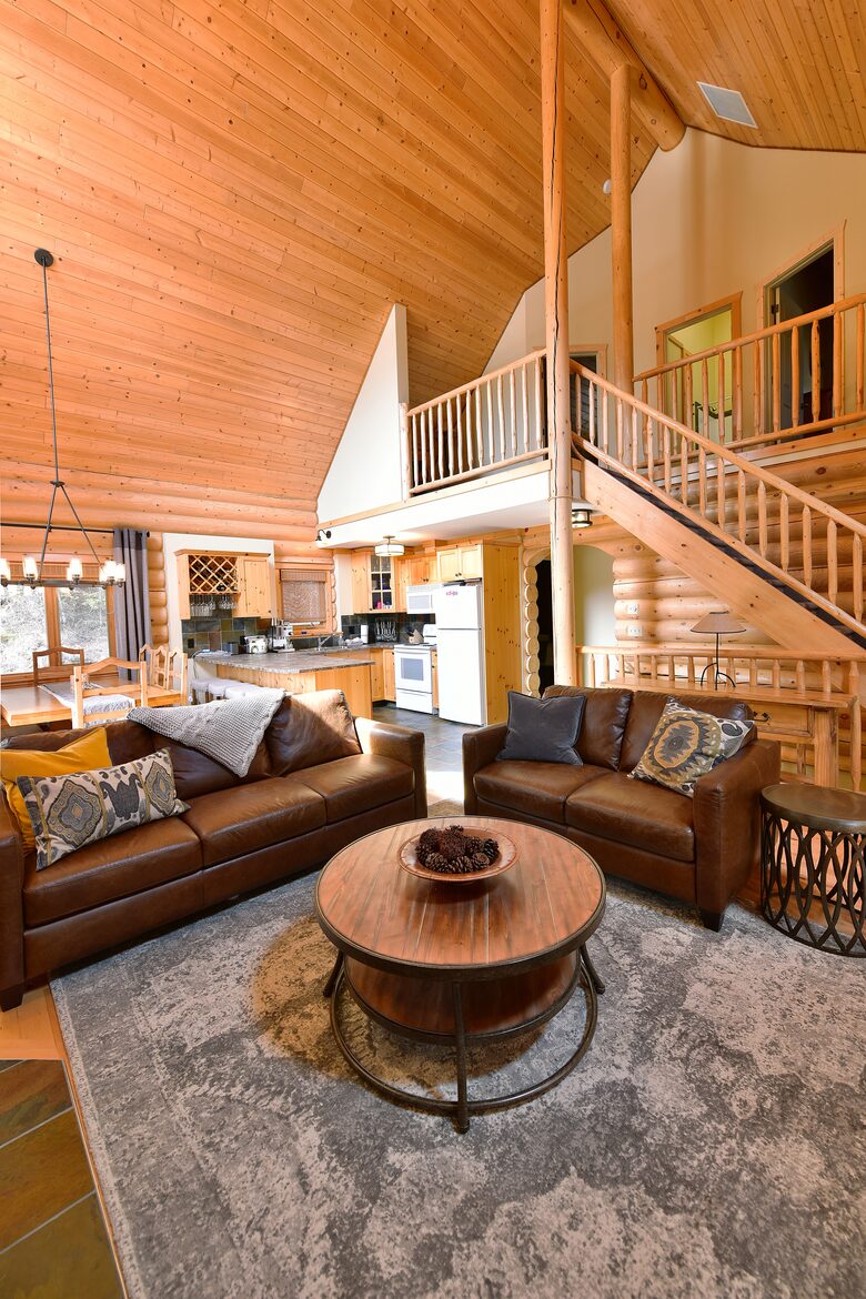 View of the stairs to the second floor