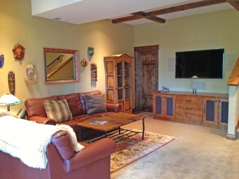 Downstairs Family and Game Room