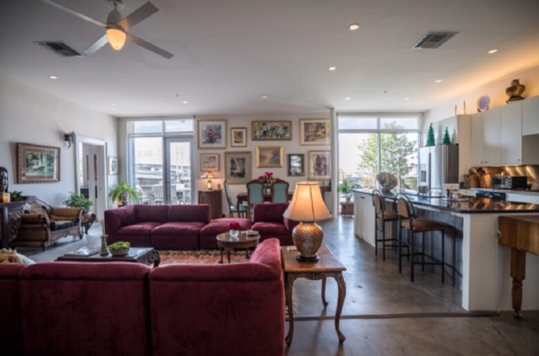 Elegant Warehouse District Penthouse - New Orleans, Louisiana