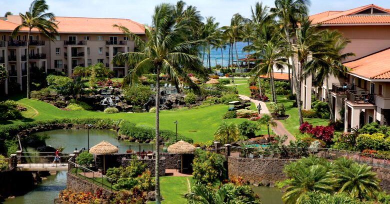 Marriott's Waiohai Beach Club - Ocean view Two Bedroom Villa - Koloa, Kauai, Hawaii
