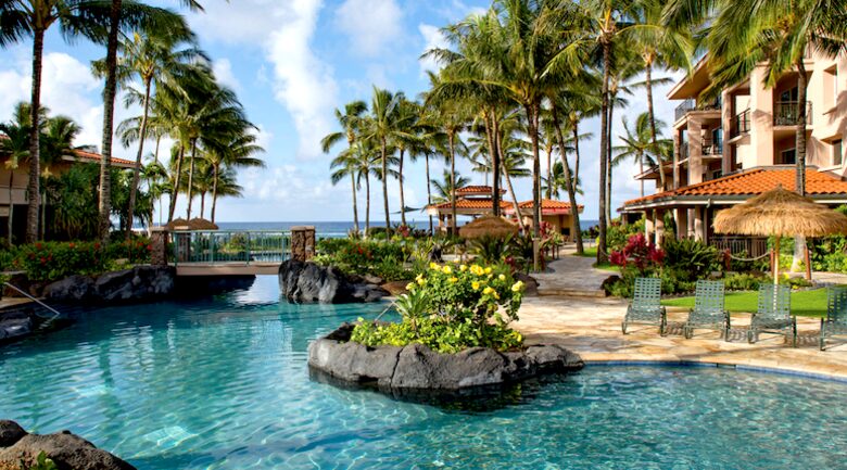 Marriott's Waiohai Beach Club - Ocean view Two Bedroom Villa - Koloa, Kauai, Hawaii