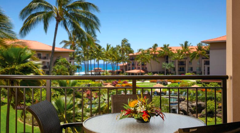 Marriott's Waiohai Beach Club - Ocean view Two Bedroom Villa - Koloa, Kauai, Hawaii