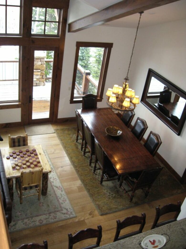 Dining room from Loft