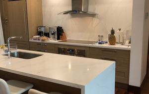 Kitchen and Island