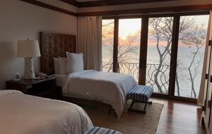 Ocean facing guest room
