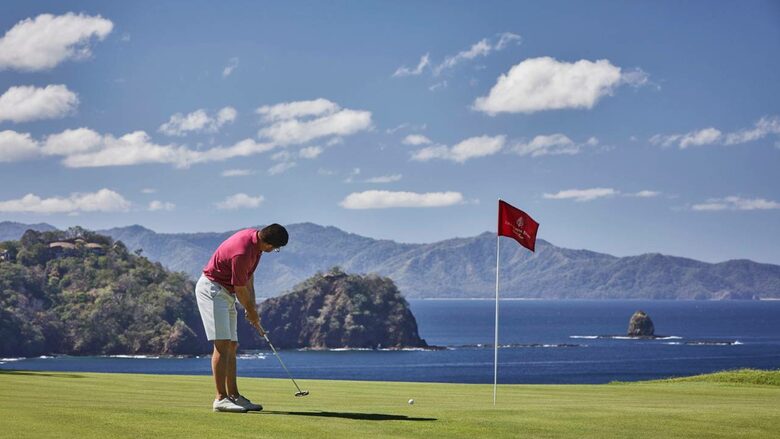 The golf course