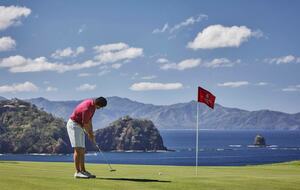 The golf course