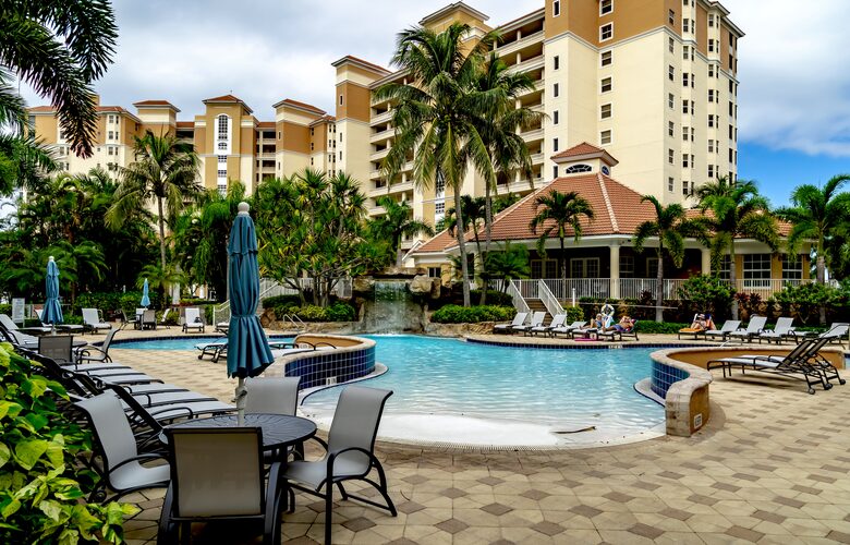Zero Entry Pool Great for Families