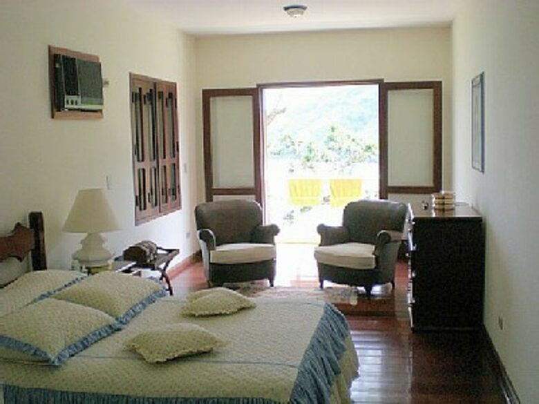 Oceanfront Mansion in Famous Resort Santa Rita - Ubatuba, Brazil