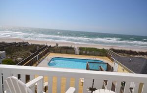 Oceanfront- Heated Pool! Private Hot Tub - North Topsail Beach, North Carolina