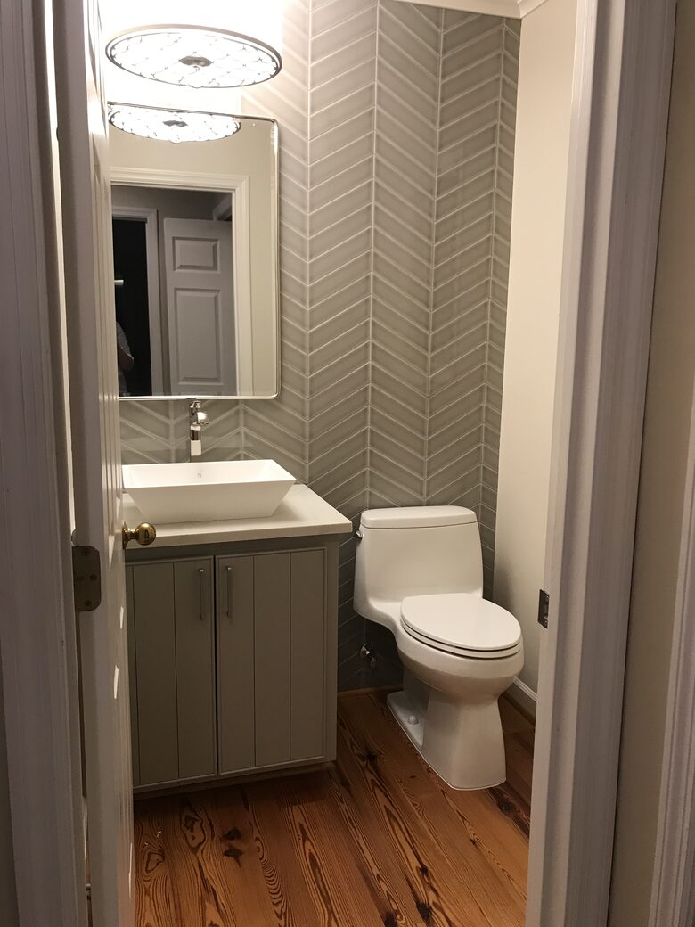 Half bath.