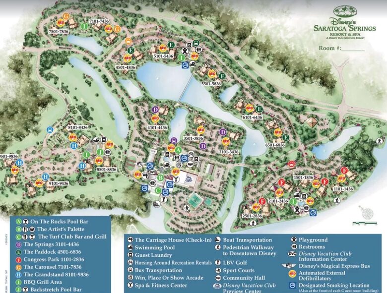 Disney's Saratoga Resort & Spa - 4th of July - Lake Buena Vista, Florida