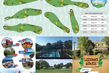 LedowoHouse Vintage with own Golf Course and Pool - Ledowo, Poland