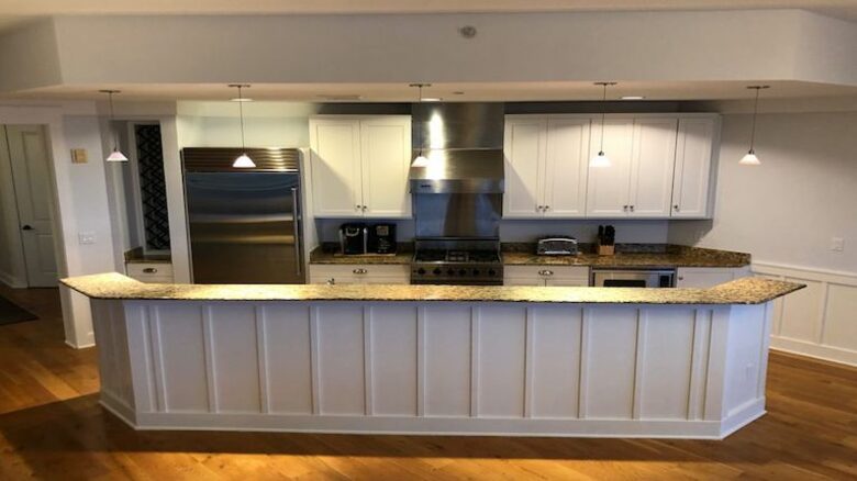 Kitchen has Subzero and Wolf appliances