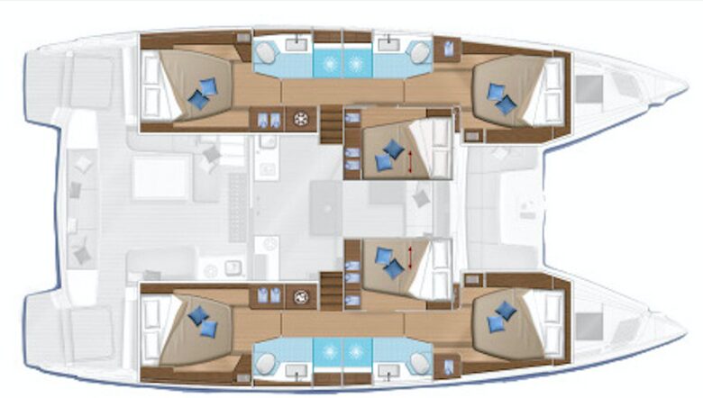 Lagoon 50' Catamaran "Bollinger" - Navigare Yachting - Marsh Harbour, Bahamas