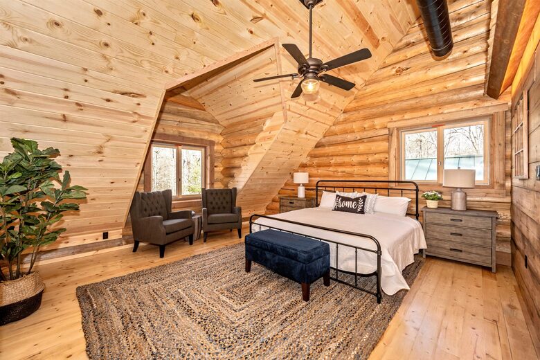 Custom Luxury Log Home at Sugarloaf Mountain - Dickerson, Maryland
