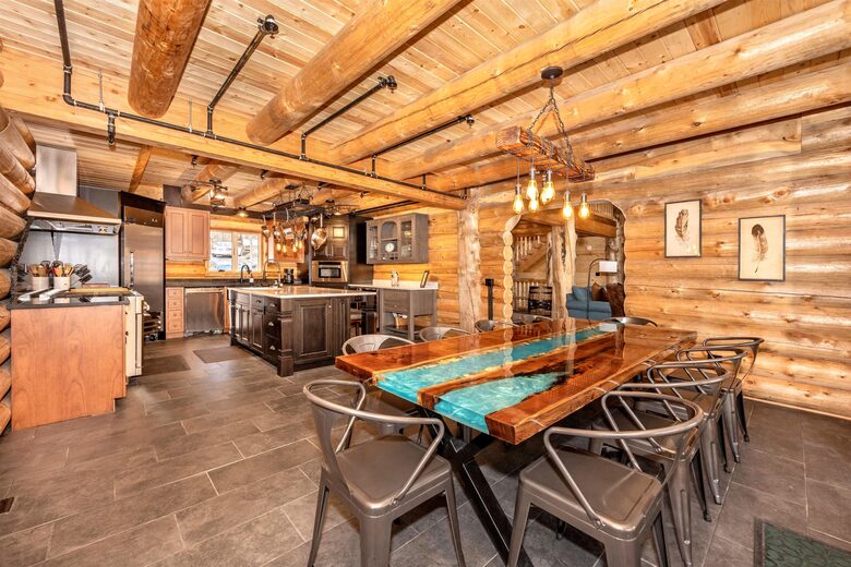 Custom Luxury Log Home at Sugarloaf Mountain - Dickerson, Maryland