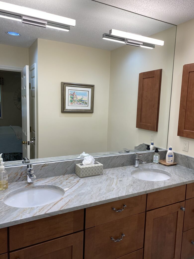 Bathroom attached to Bedroom 1