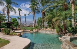 PGA West Luxury Home, outdoor oasis with waterfall - La Quinta, California