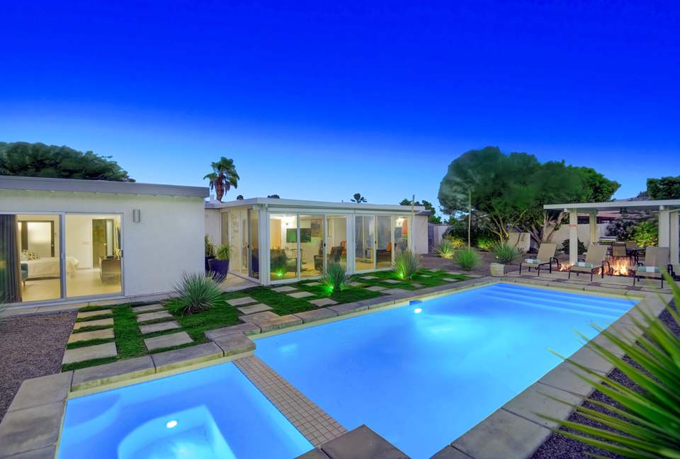 Mountain-View Gem with Sunroom, Pool & Bocce - Palm Springs, California