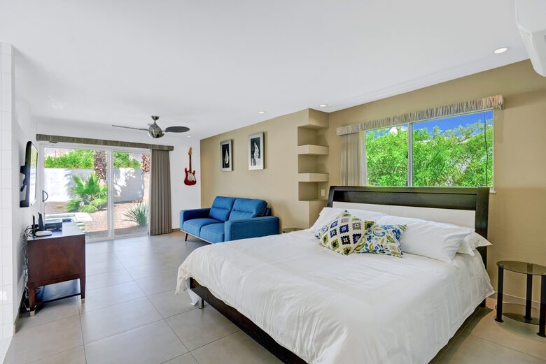 Mountain-View Gem with Sunroom, Pool & Bocce - Palm Springs, California